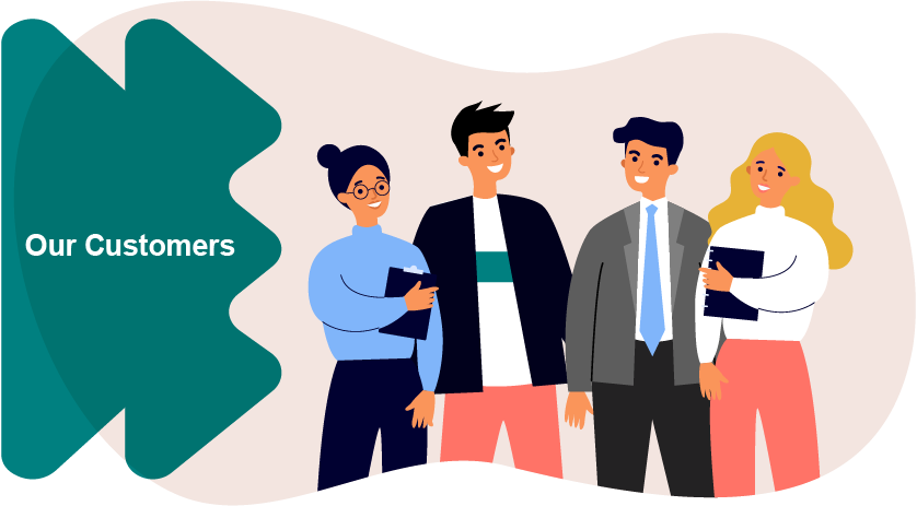 Spaceage Security trusted by enterprises across India — customer map