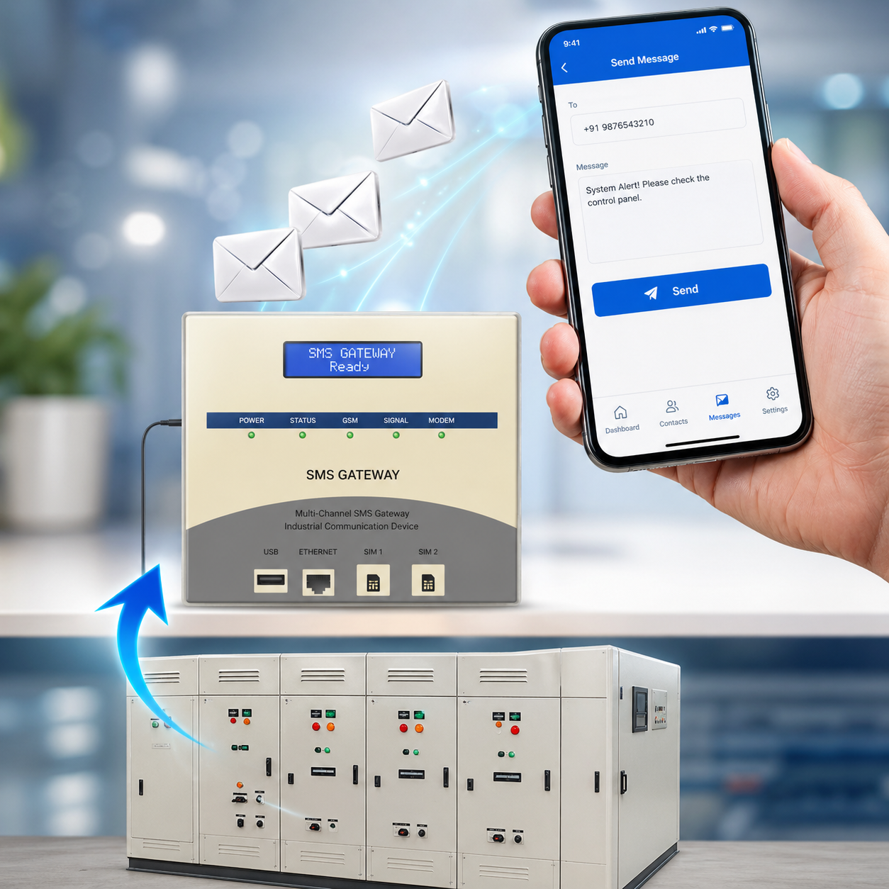 Spaceage Electric Panel Monitoring System
