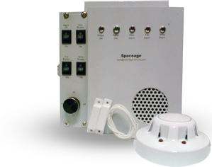 Spaceage Security Fire Alarm Panel for BTS telecom shelters