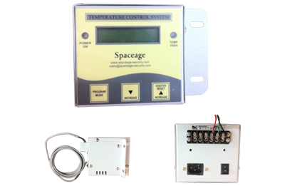 Spaceage Rack Temperature Monitor with Audio Alert